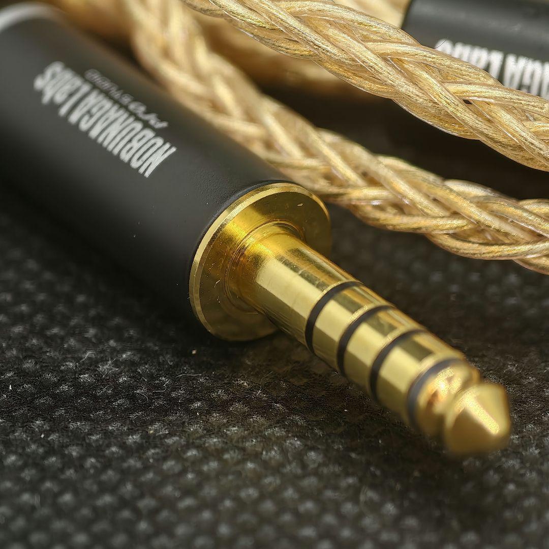 NOBUNAGA Labs 澪標 極 4.4mm 5極バランスMMCXケーブル