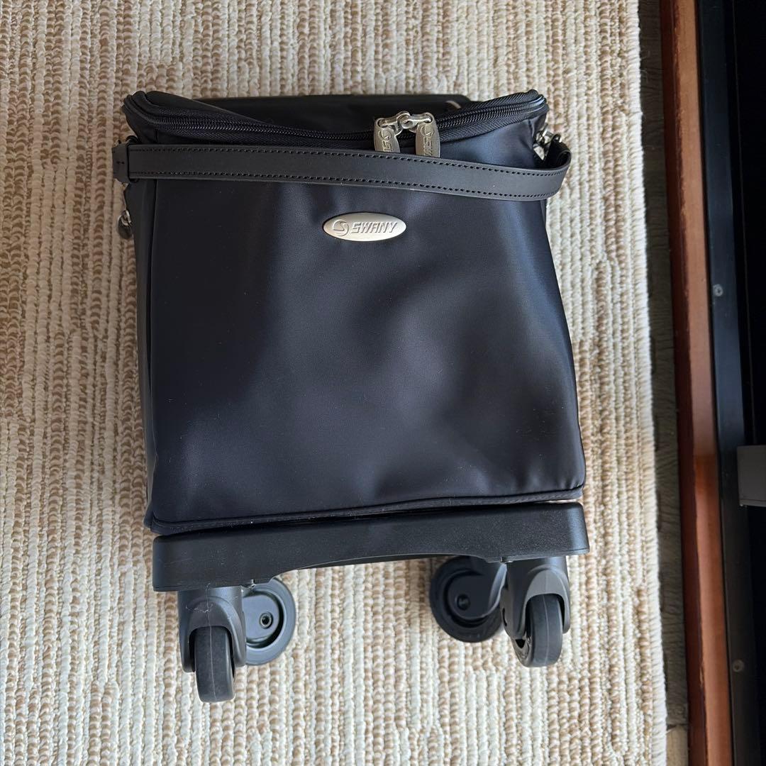 SWANY スワニー 歩行を助けるサポート キャリーバッグ 黒