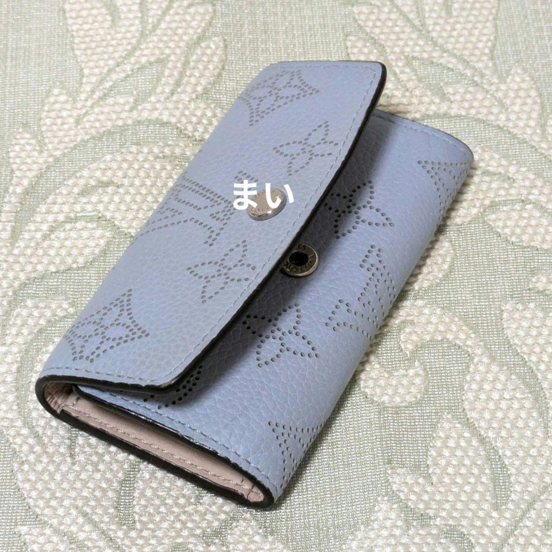 LOUISVUITTON ミュルティクレ4 マヒナ 日本限定 ブルー バイカラー