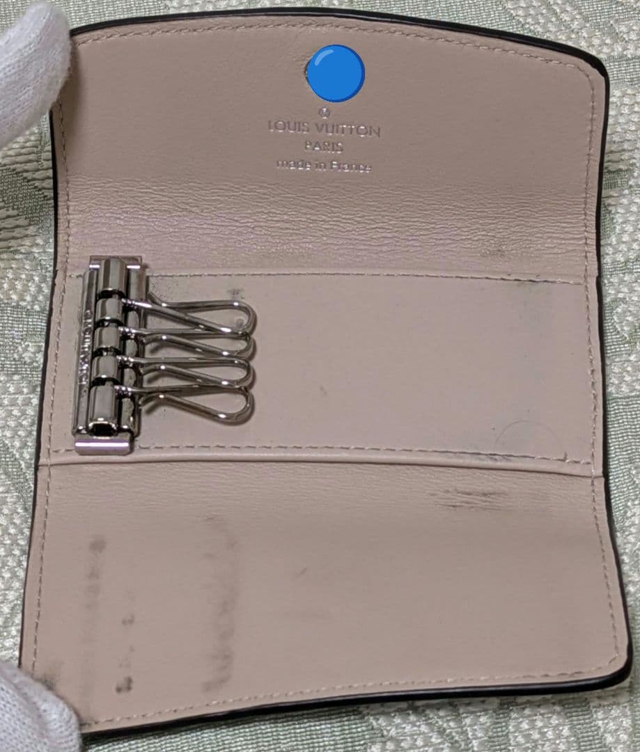 LOUISVUITTON ミュルティクレ4 マヒナ 日本限定 ブルー バイカラー