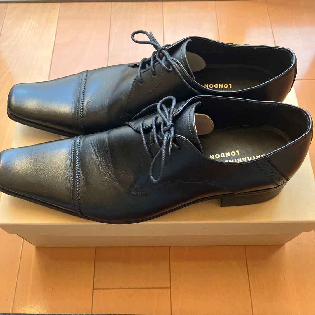 みやっちKATHARINE HAMNETT ブラックレザーシューズ