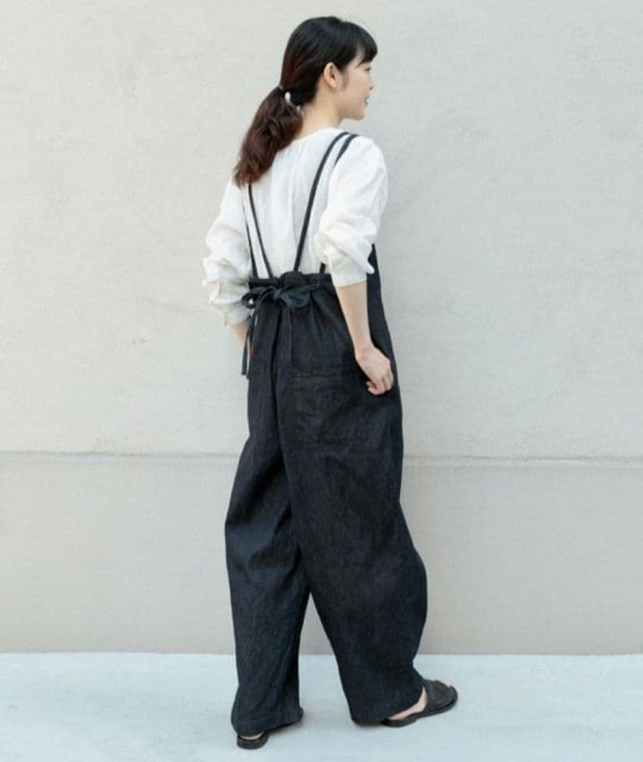 専用♪美品♪ かぐれ ライトデニムサロペット オールインワン