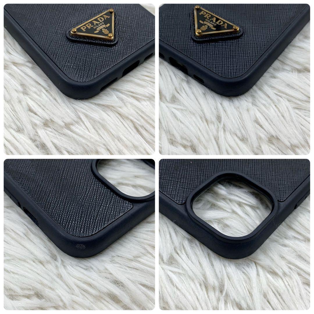 【✨専用✨】プラダ iPhone15 ケース 三角ロゴ ブラック RFID搭載