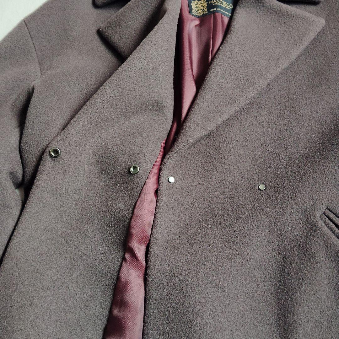 IENA MANTECO ウール混 チェスターコート ロングコート ブラウン36