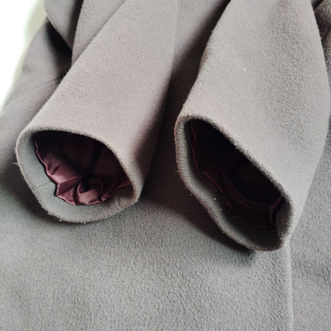 IENA MANTECO ウール混 チェスターコート ロングコート ブラウン36