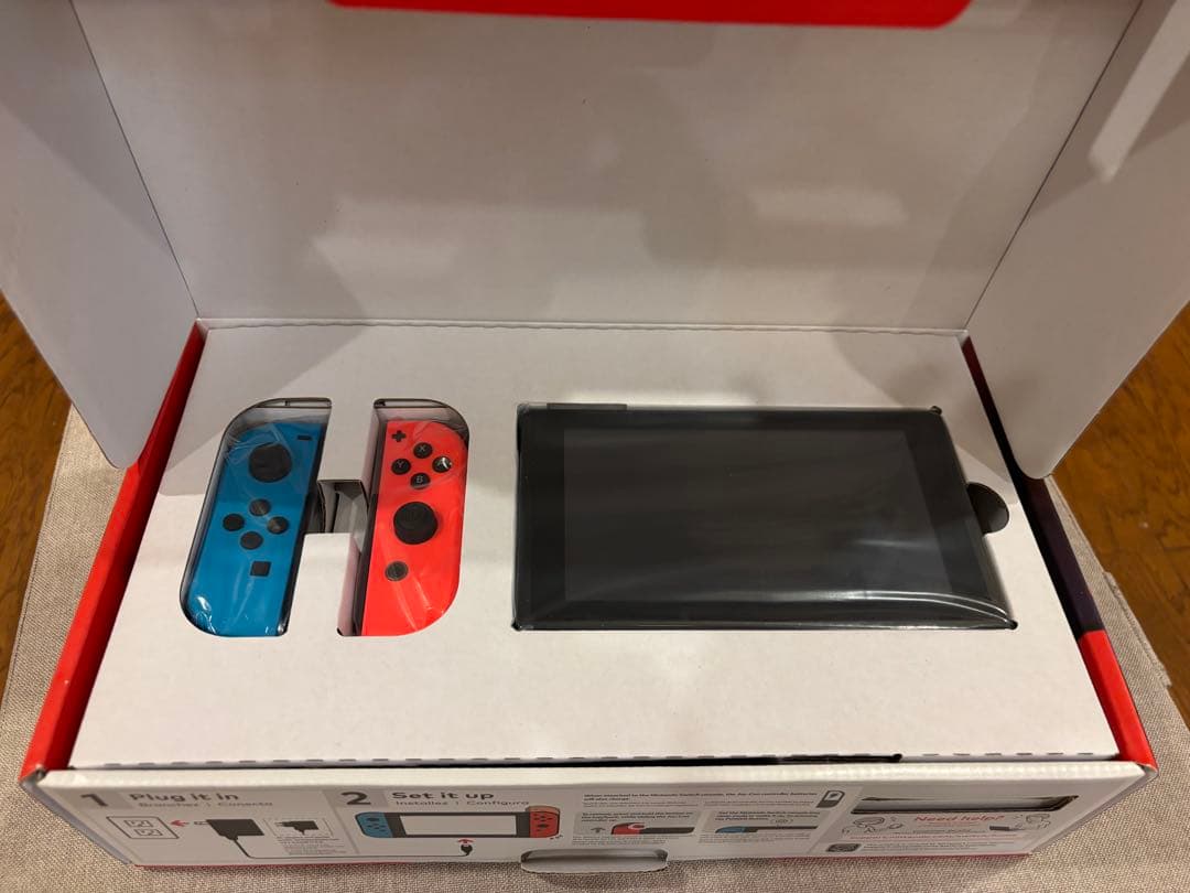(新品未使用品)Nintendo Switch ネオンブルー/ネオンレッド 本体