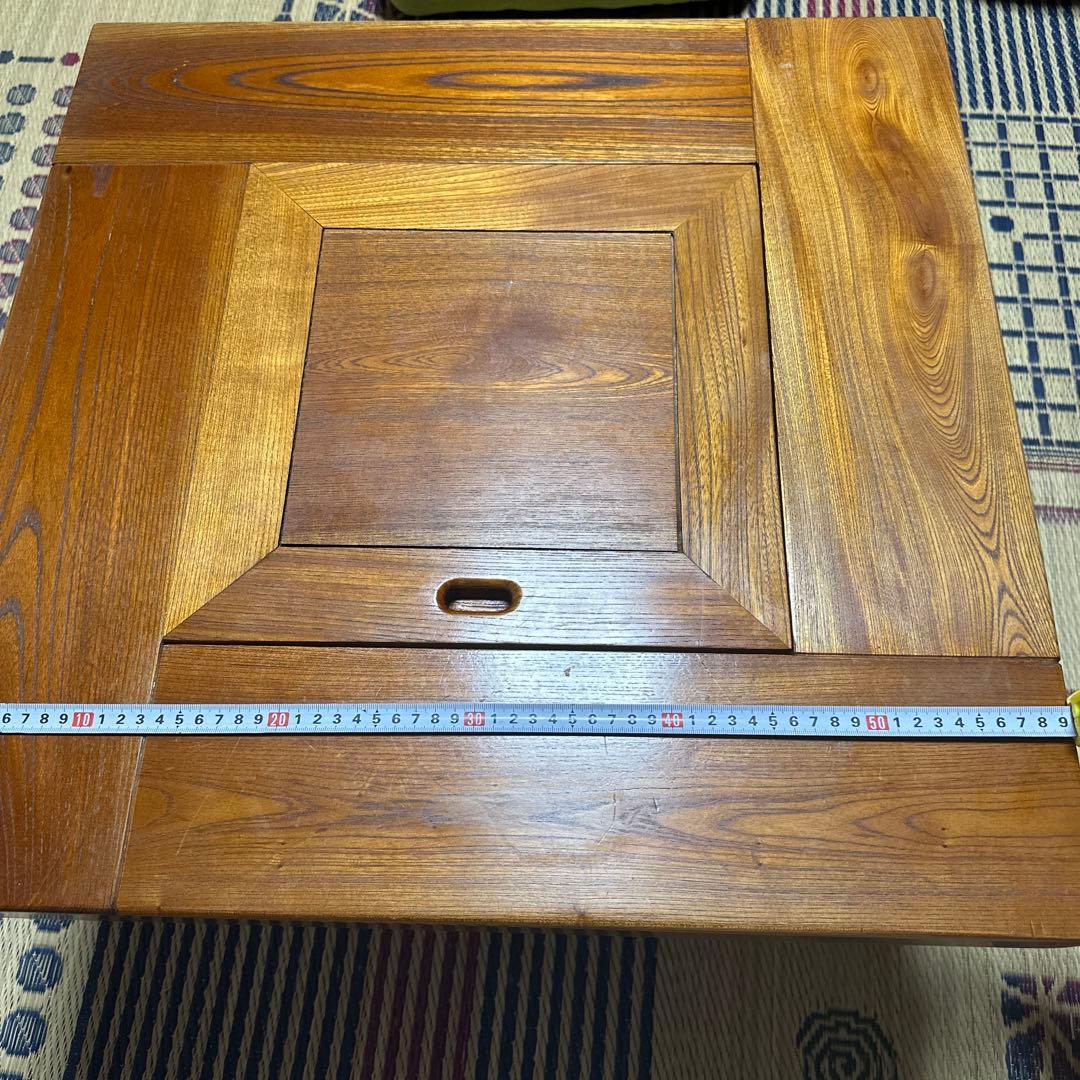 ⭕️最終価格　アンティーク　ちゃぶ台　囲炉裏テーブル　中古品　即日発送