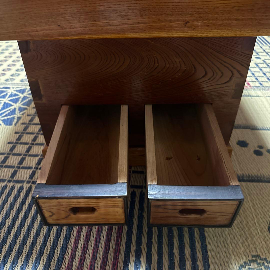 ⭕️最終価格　アンティーク　ちゃぶ台　囲炉裏テーブル　中古品　即日発送