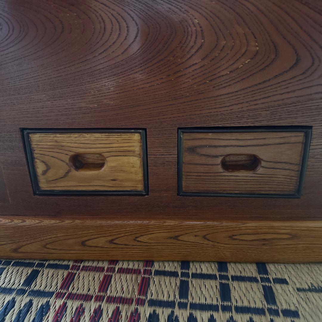 ⭕️最終価格　アンティーク　ちゃぶ台　囲炉裏テーブル　中古品　即日発送