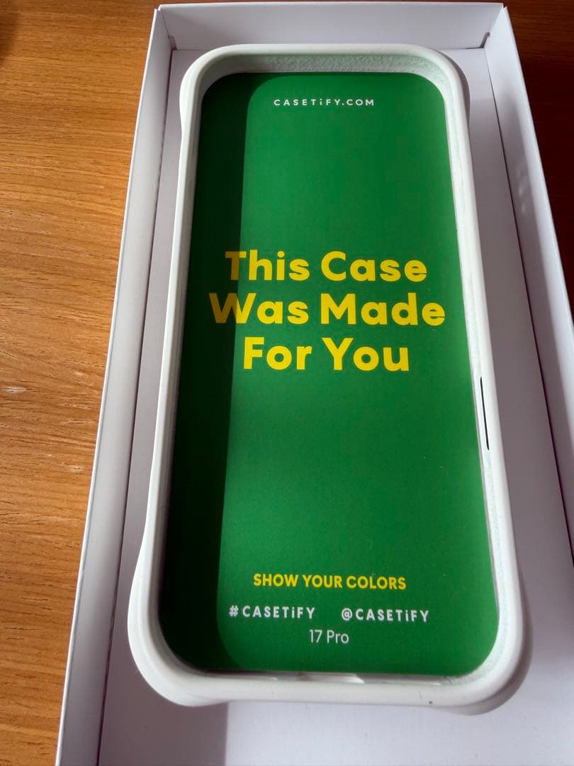 新品✳︎ケースティファイ　ウェーブシリコンケース　iPhone17pro