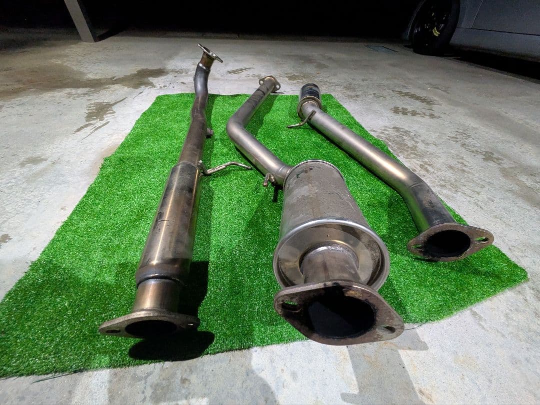 5ZIGEN　SP（車検対応）エキパイ・マフラー1本出し※汚れは洗います