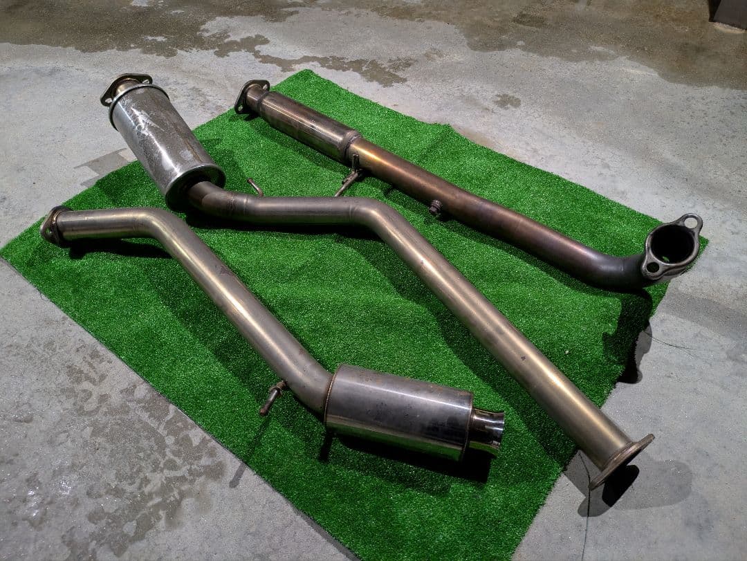 5ZIGEN　SP（車検対応）エキパイ・マフラー1本出し※汚れは洗います