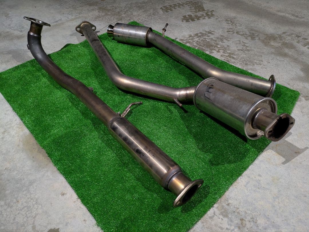 5ZIGEN　SP（車検対応）エキパイ・マフラー1本出し※汚れは洗います