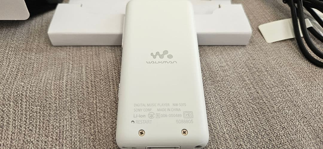 SONY WALKMAN ウォークマン NW-S315 ホワイト
