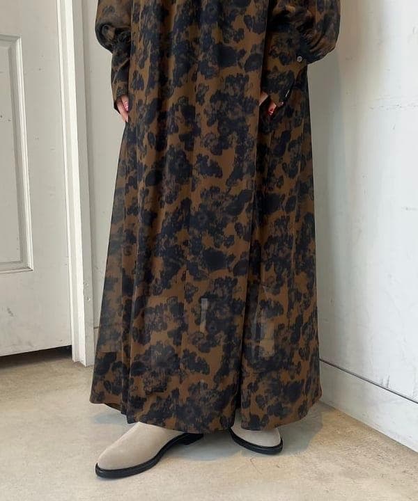 ■専用■美品【AK+1】5万円 2024年 シフォン 花柄マキシワンピース