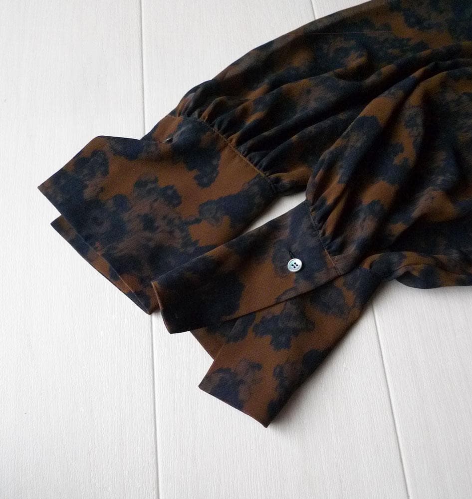 ■専用■美品【AK+1】5万円 2024年 シフォン 花柄マキシワンピース