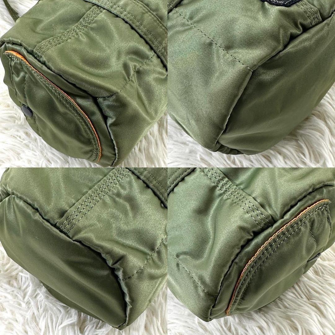 【極美品】廃盤品 ポーター タンカー ダッフル ミニボストン S セージ 992