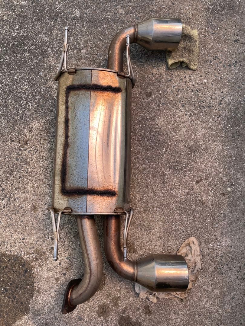 BRZ(ZC6)86(ZN6) フジツボマフラー　空タイコ化(加工)