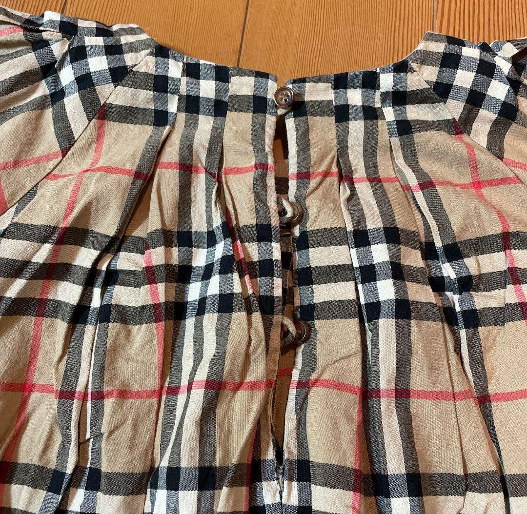 即購入OK 限定お値下げ バーバリー ワンピース キッズ 152㎝ リボン