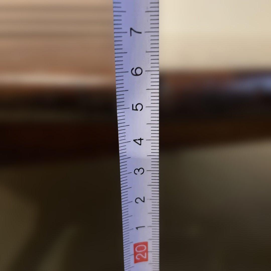 ちゃぶ台　木製円形テーブル 約70cm ダークブラウン