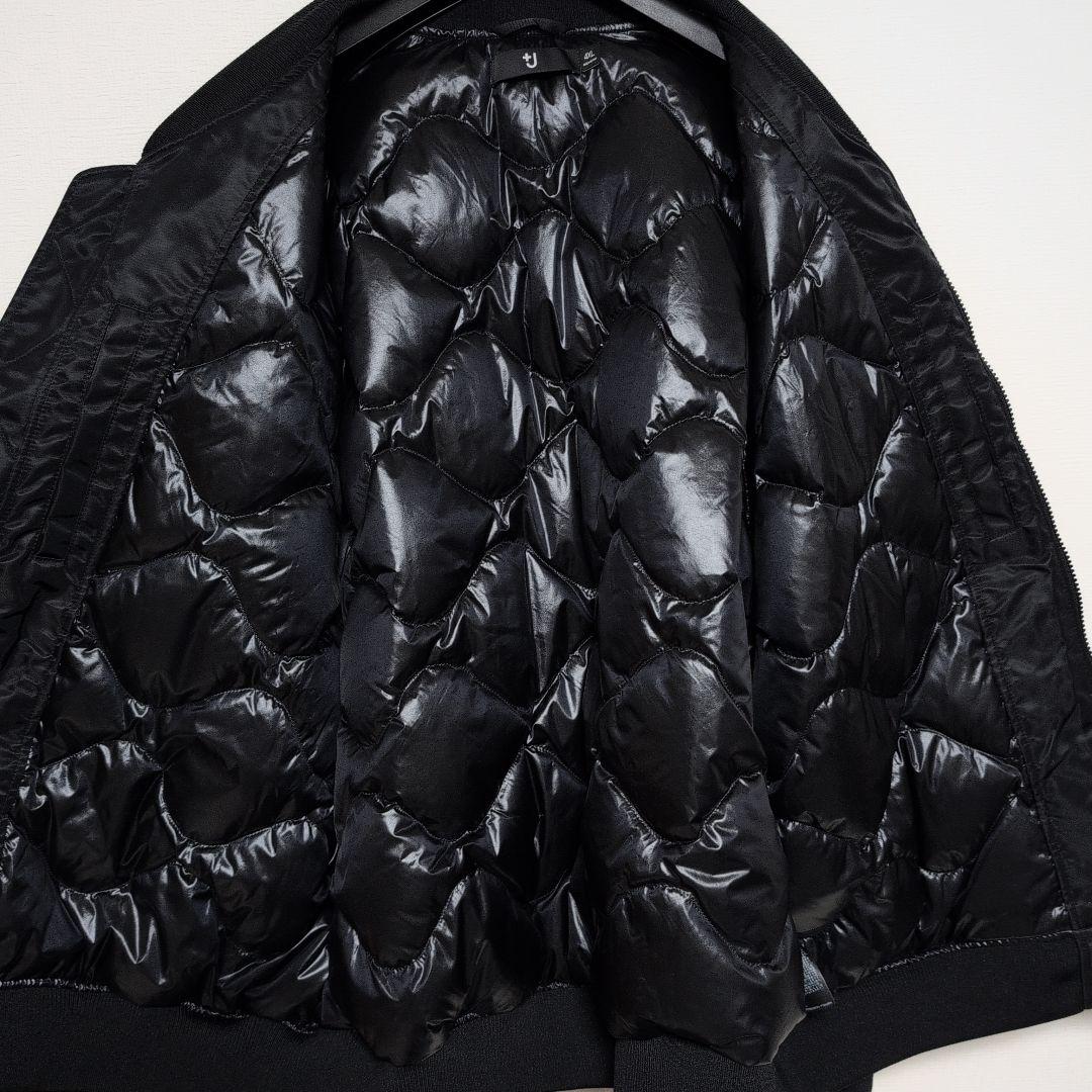 UNIQLO +J ハイブリッドダウン MA-1 ブラック 4XL