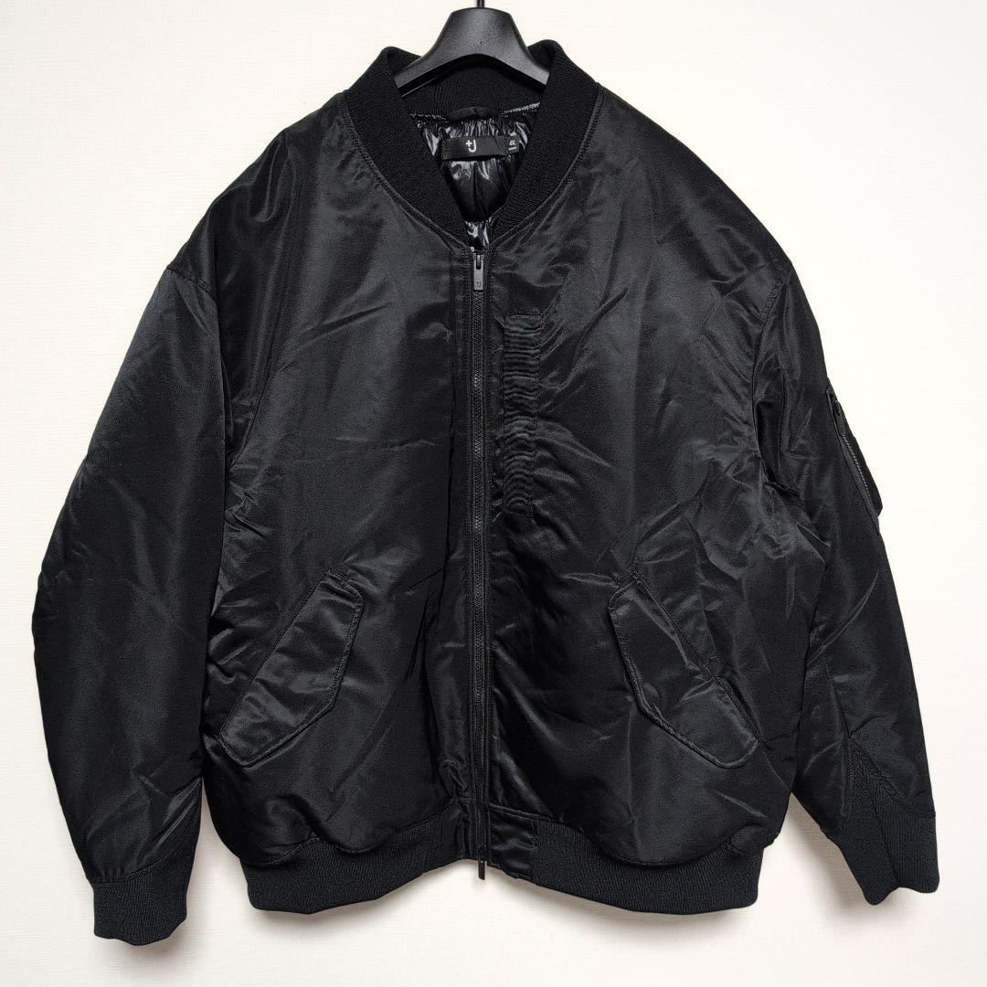 UNIQLO +J ハイブリッドダウン MA-1 ブラック 4XL