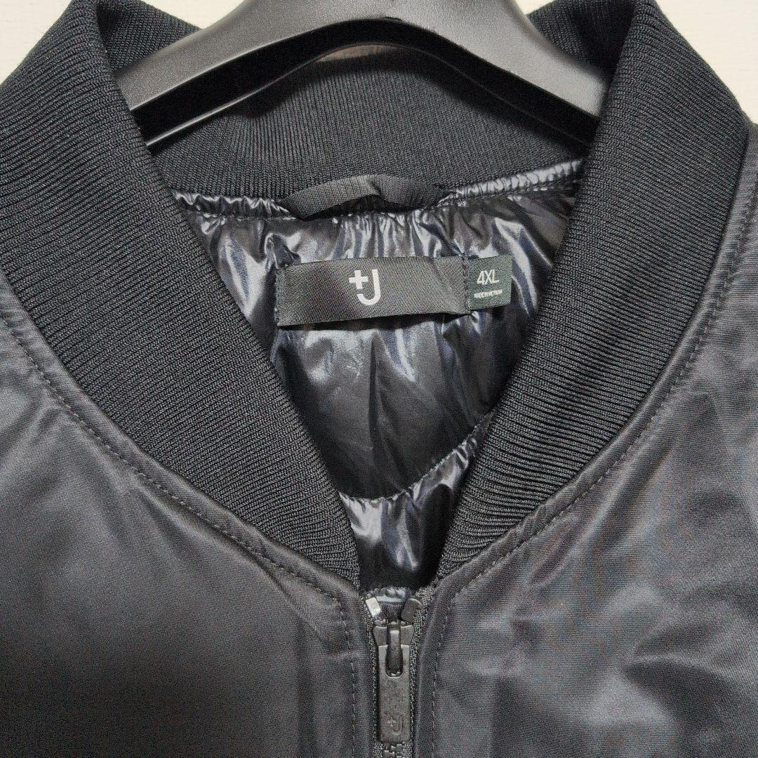 UNIQLO +J ハイブリッドダウン MA-1 ブラック 4XL