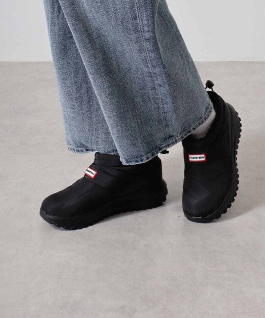 HUNTER ハンター ブラック 25cm UK6 新品未使用