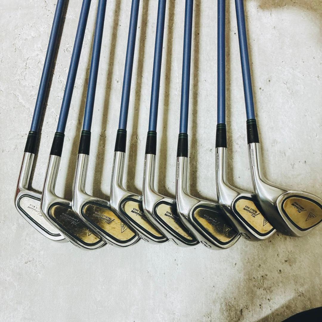 ジャンボ尾崎 j's チタンマッスル アイアン 8本セット メンズ ゴルフ S