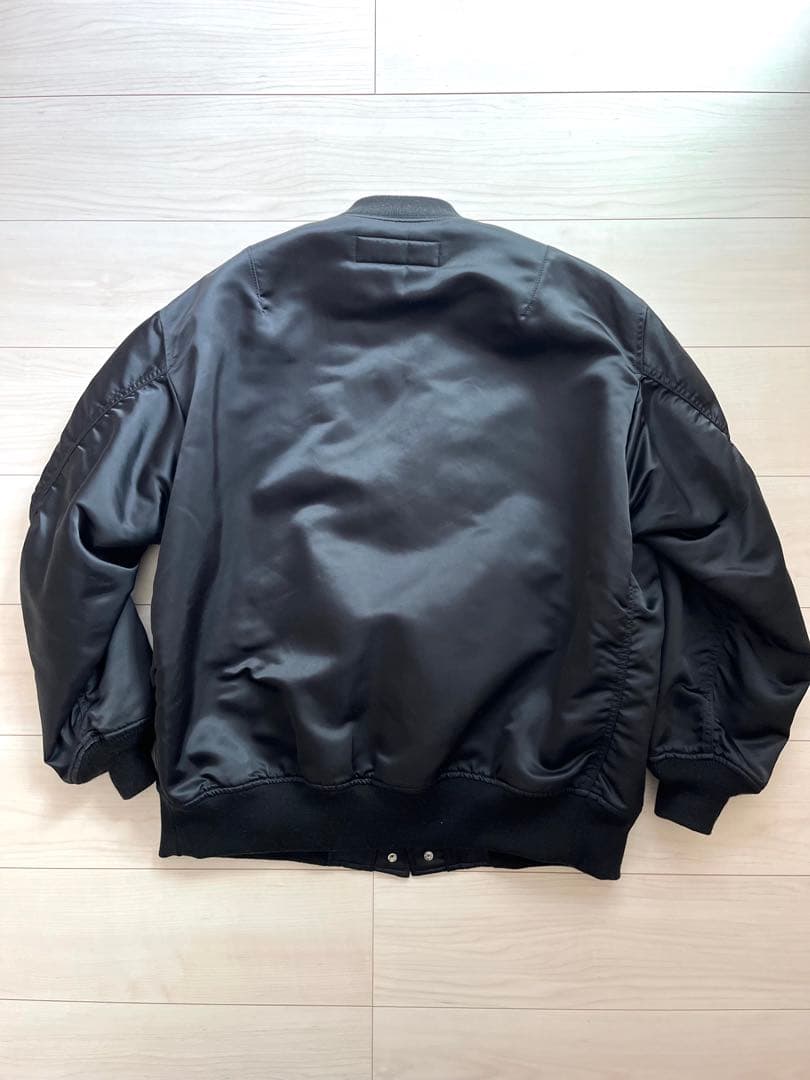 コムデギャルソンオム　HOMME ブラック MA-1ジャケット