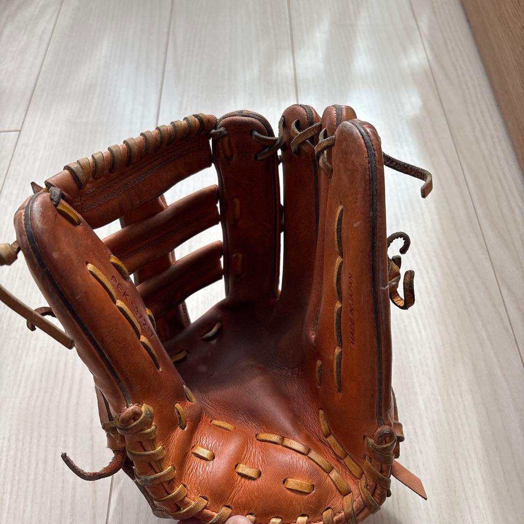 ssk 硬式グローブ オレンジ　外野用グローブ　proedge