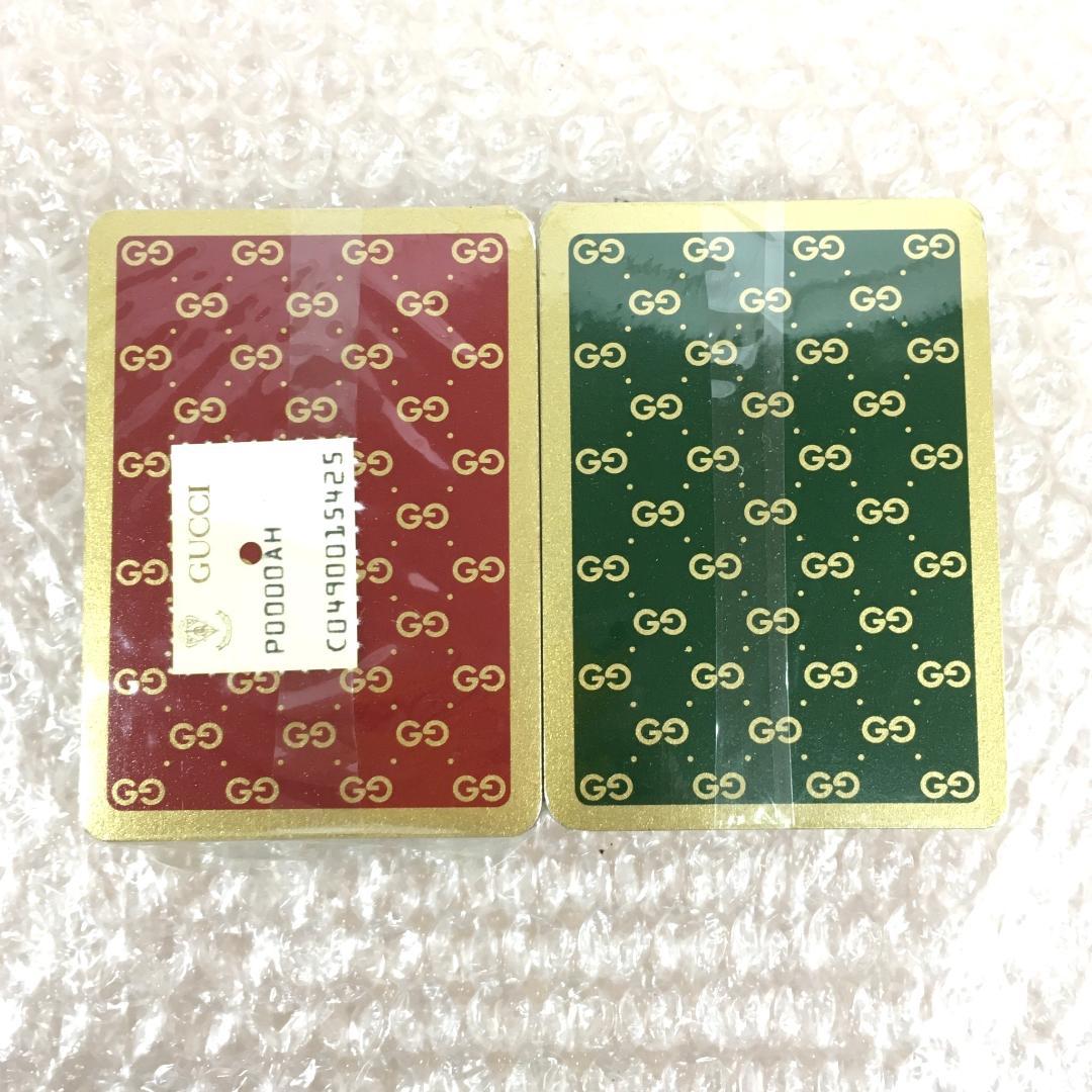○未使用 OLD GUCCI オールド グッチ トランプ 1984年 カード