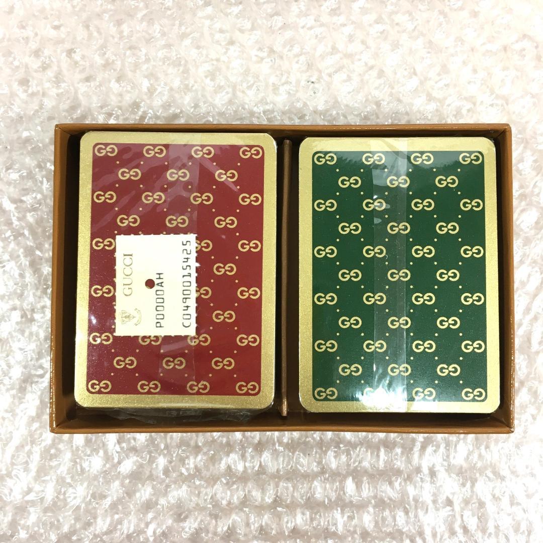 ○未使用 OLD GUCCI オールド グッチ トランプ 1984年 カード