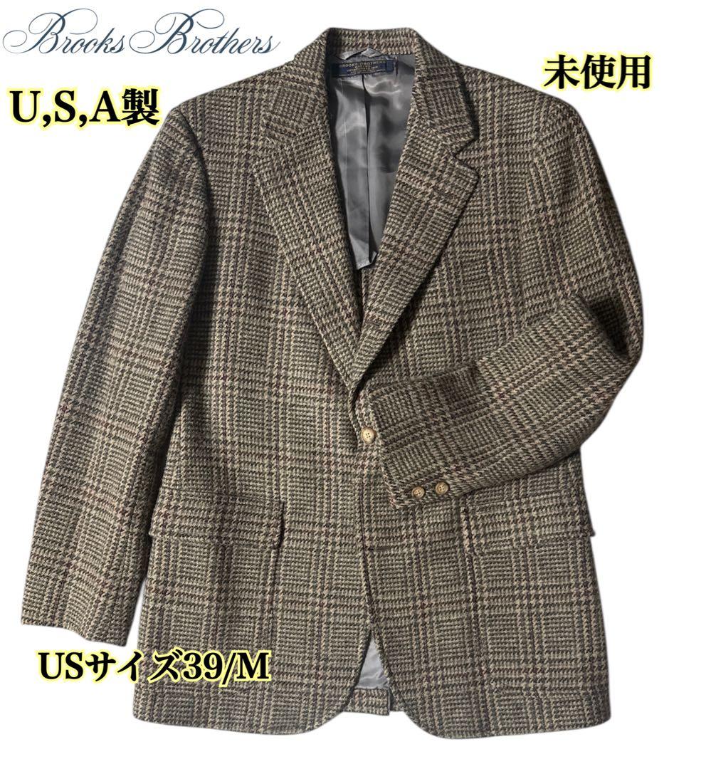 Brooks Brothers 3釦 ウールツイードジャケット ウール100%