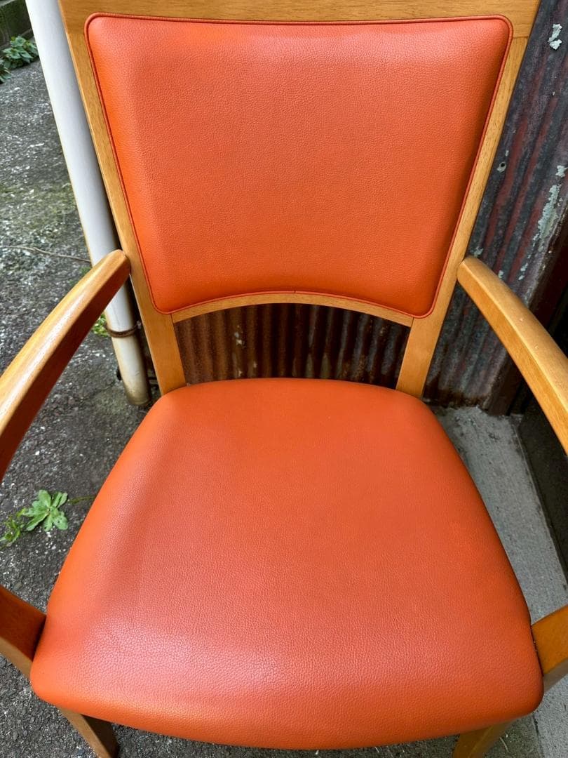 ④　karimoku　カリモク　ダイニングチェア　インテリア　レトロ家具