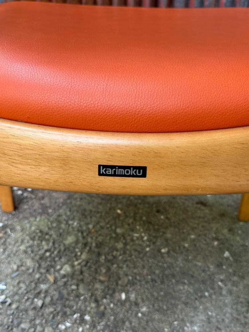 ④　karimoku　カリモク　ダイニングチェア　インテリア　レトロ家具