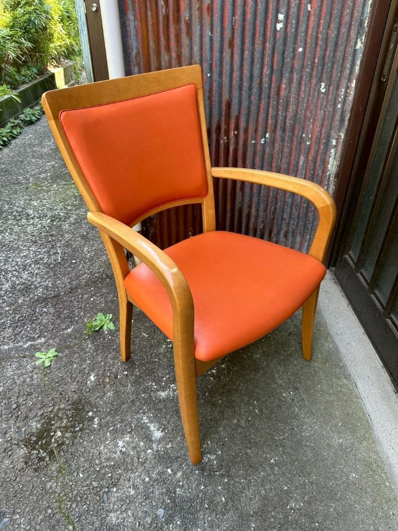 ④　karimoku　カリモク　ダイニングチェア　インテリア　レトロ家具