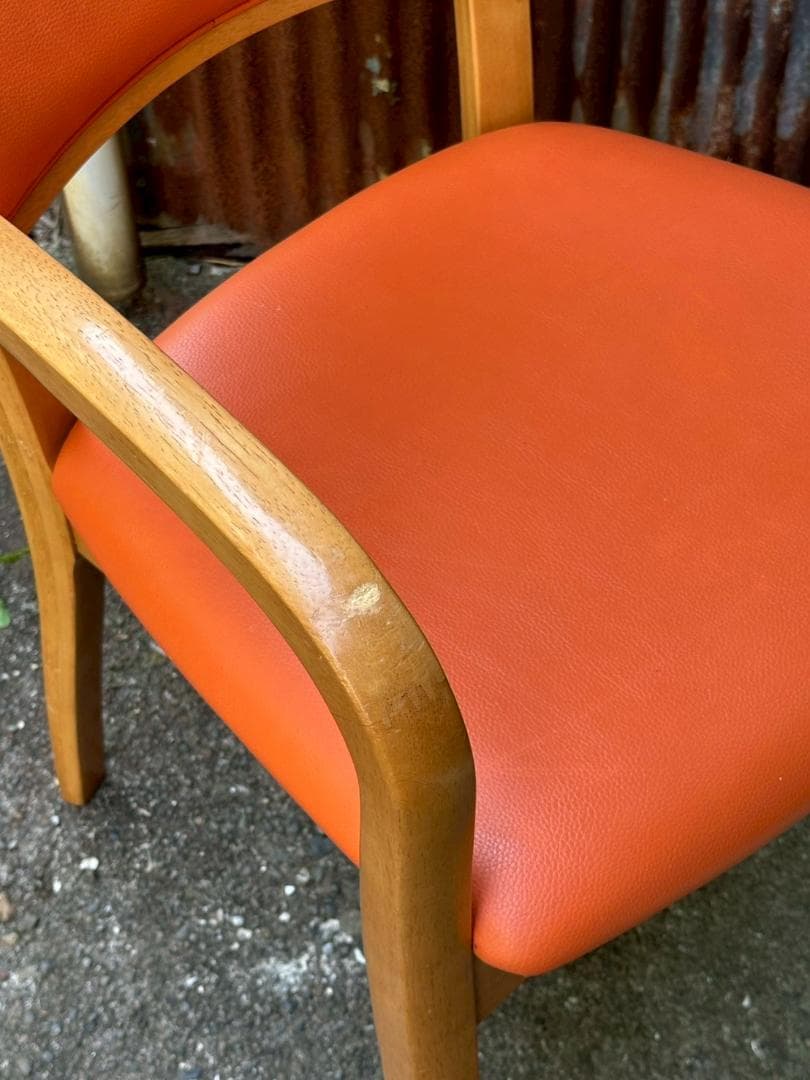 ④　karimoku　カリモク　ダイニングチェア　インテリア　レトロ家具