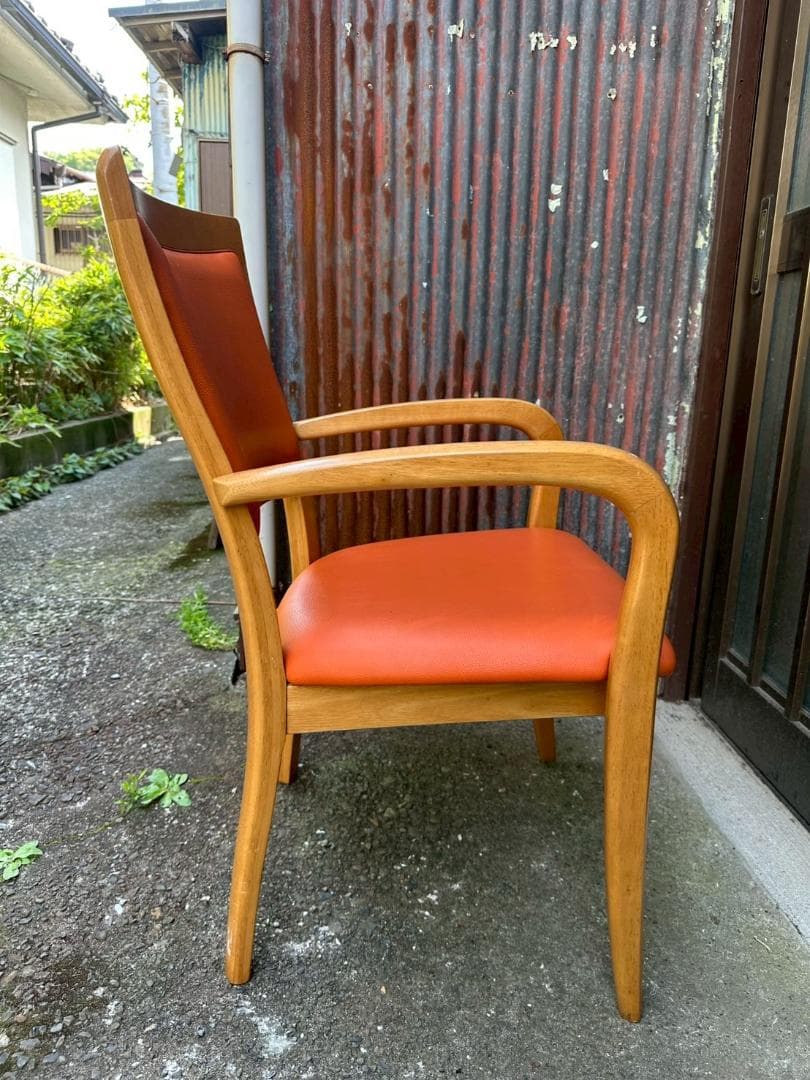 ④　karimoku　カリモク　ダイニングチェア　インテリア　レトロ家具