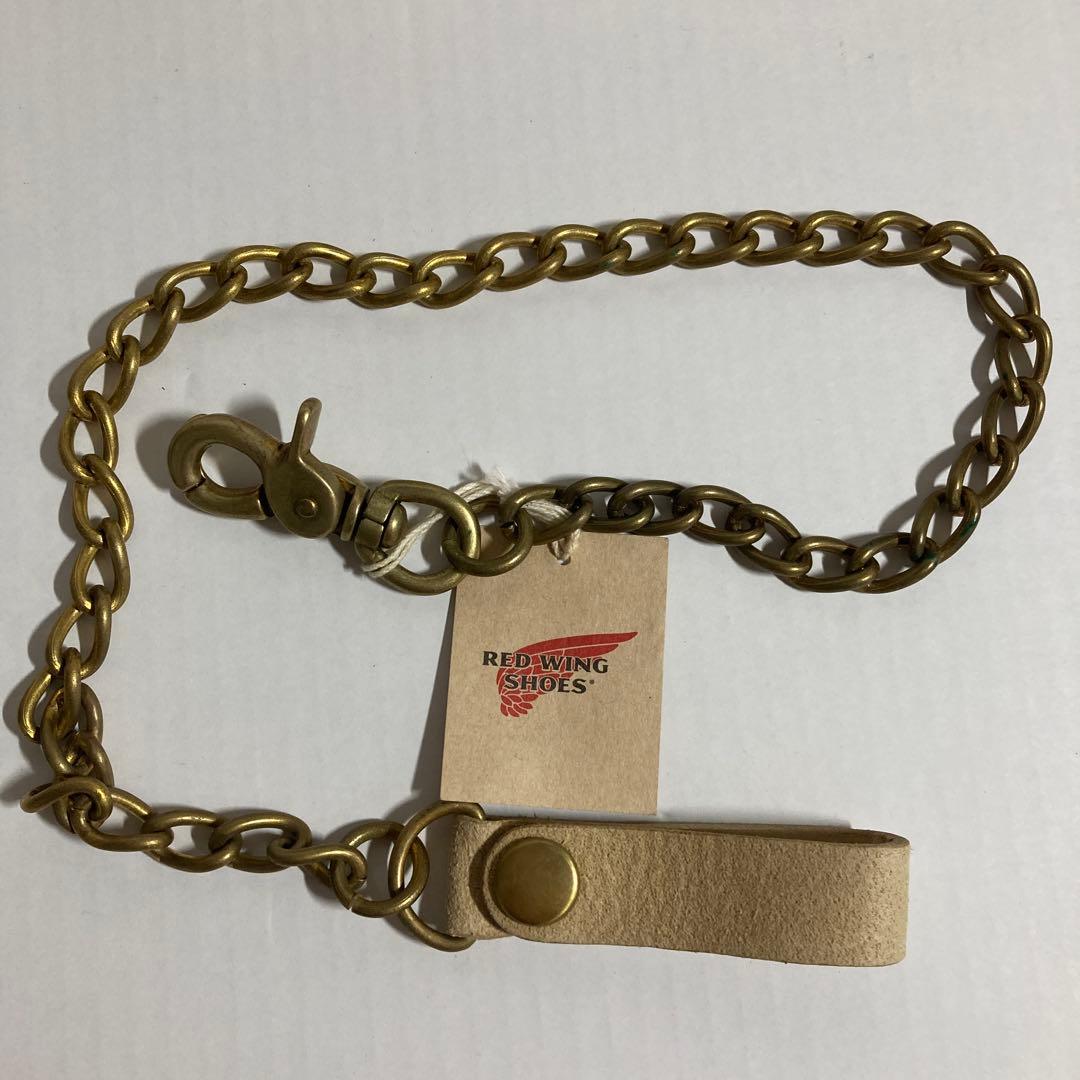 RED WING SHOES ウォレットチェーンベージュ色ブラック色ブラウン色