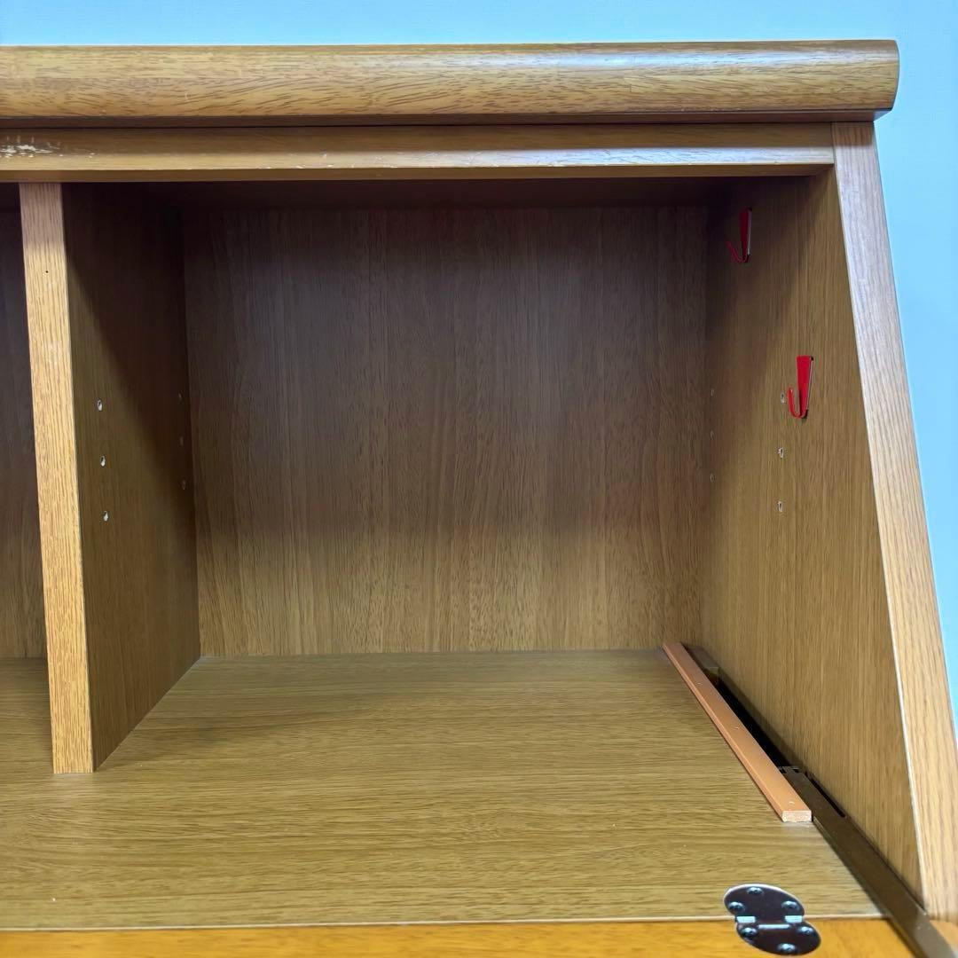 吉川木工 天然木 ライティングビューロー ライティングデスク 机