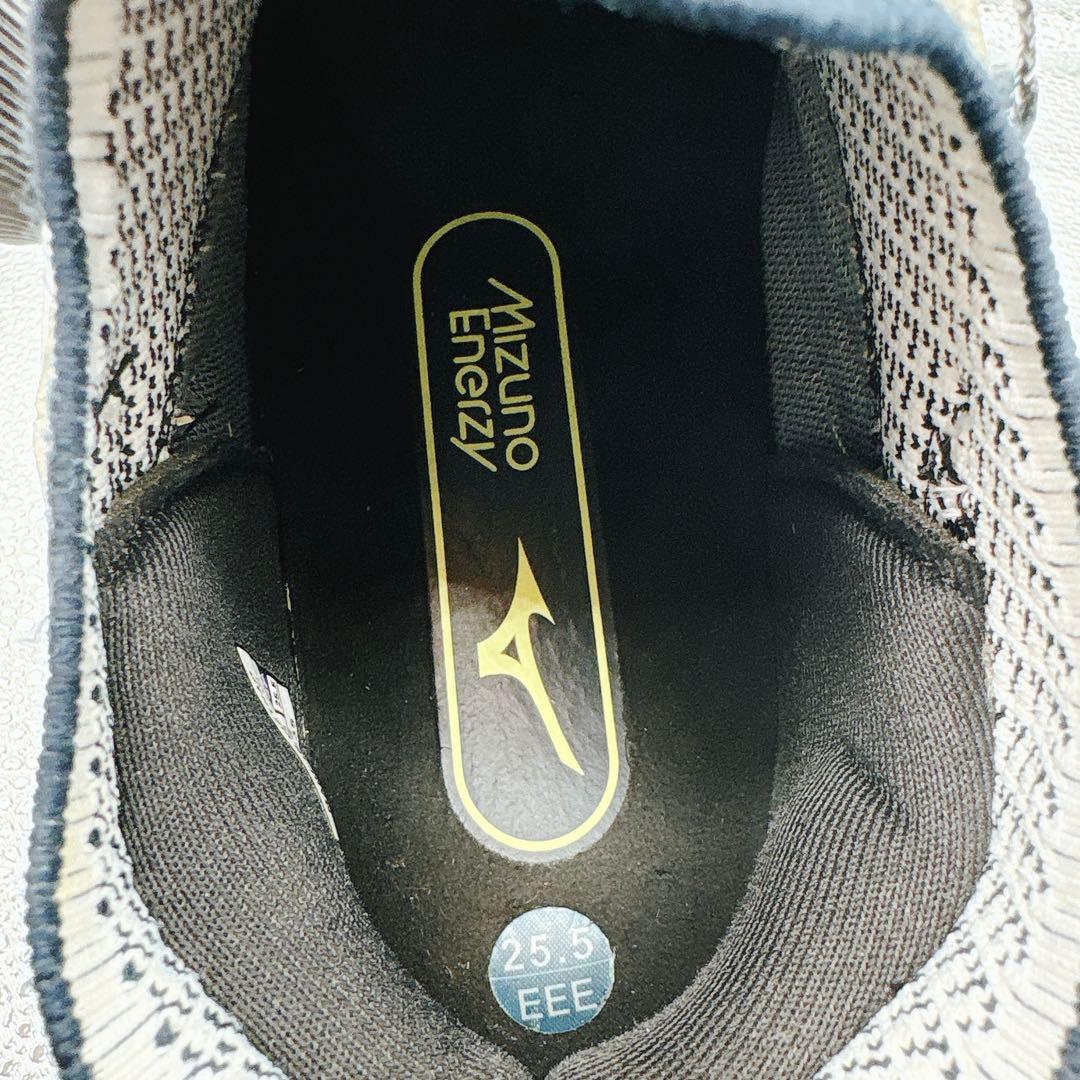 【25.5cm】 ミズノ ウエーブ ハザード プロ ボア ゴルフシューズ 防水