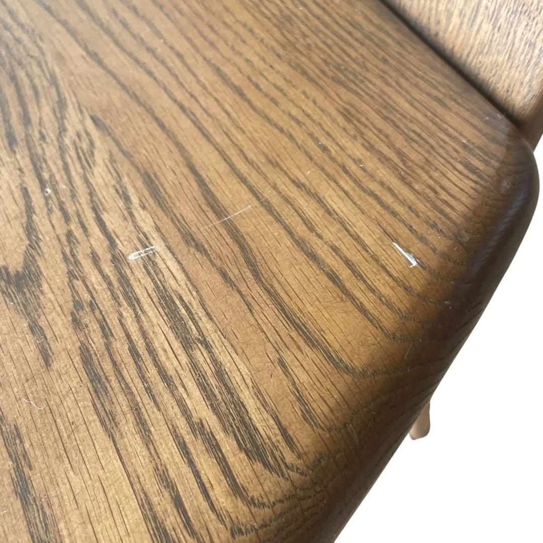 （2/4）浜本工芸 楢材 ナラ材 オーク材 ダイニングチェア