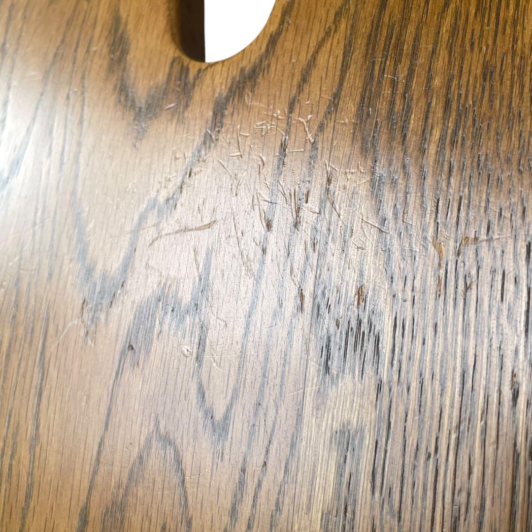 （2/4）浜本工芸 楢材 ナラ材 オーク材 ダイニングチェア