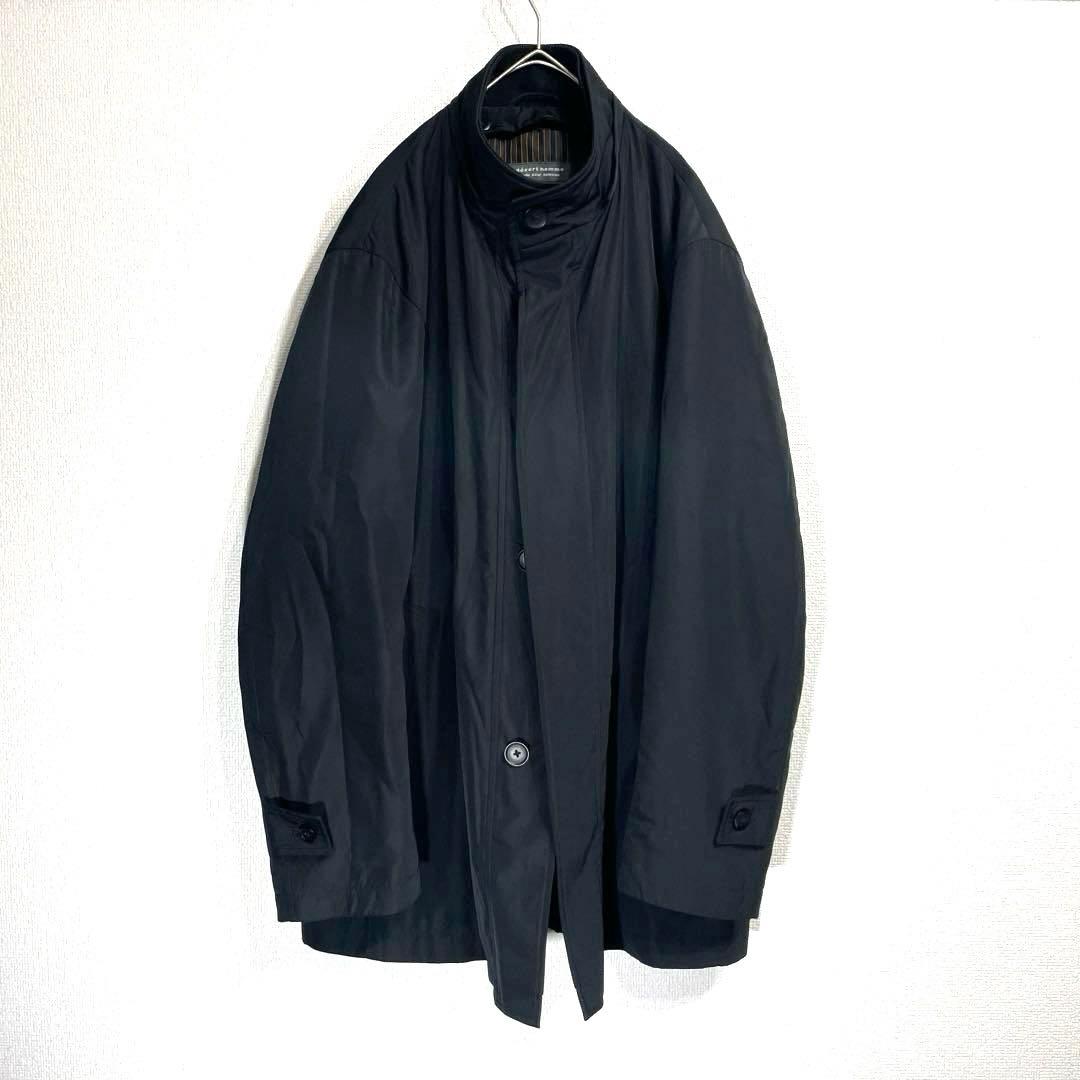 中古 dezert homme スタンドカラー カバーオール ハーフコート