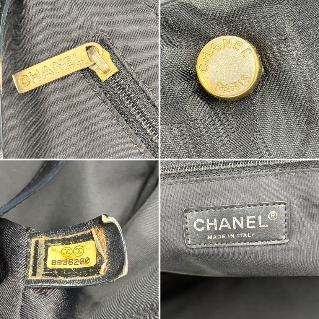 CHANEL シャネル ニュートラベルラインMMトートバッグ 8番台 687