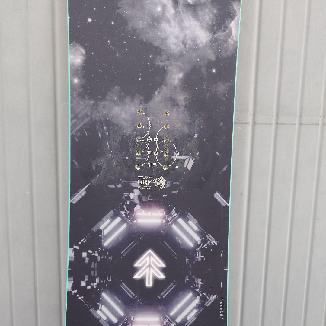 数回使用 23/24 gray shred 140cm グラトリ