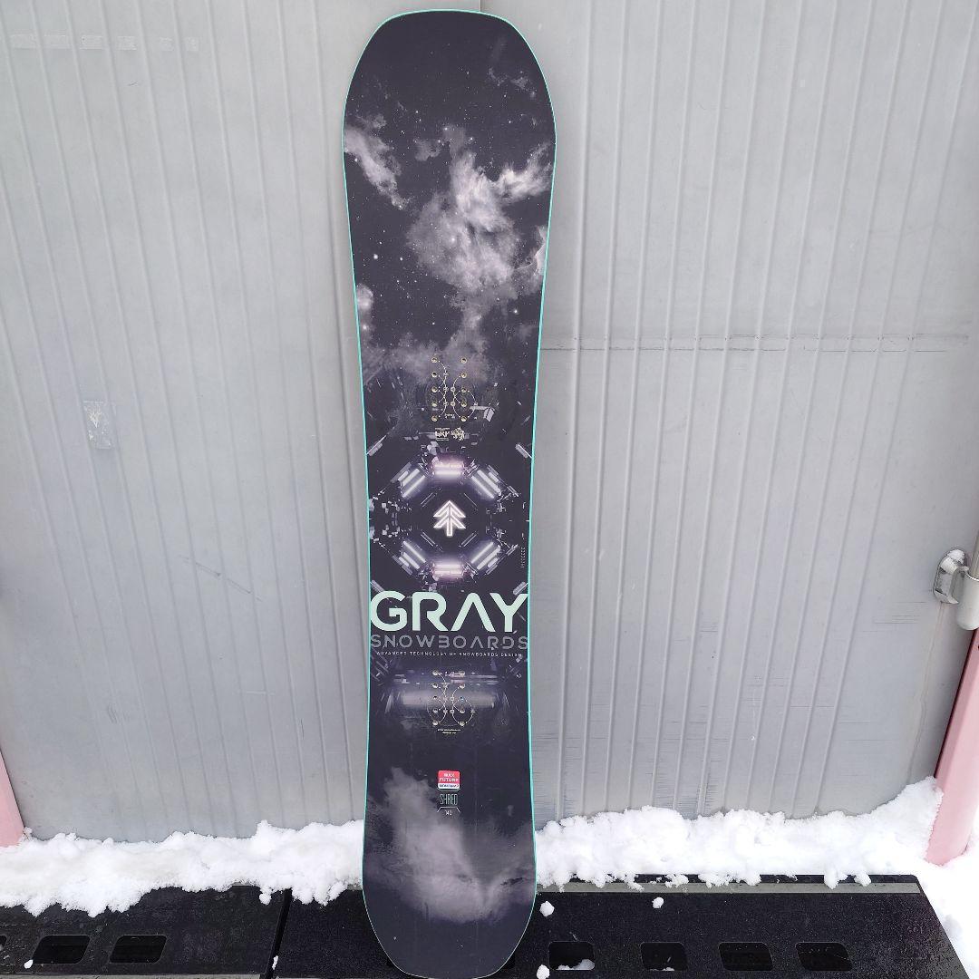 数回使用 23/24 gray shred 140cm グラトリ