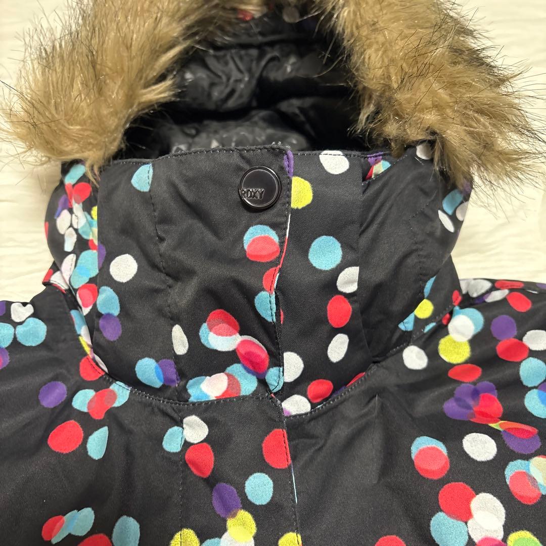 ROXY ドット柄スノーボードウェア レディース