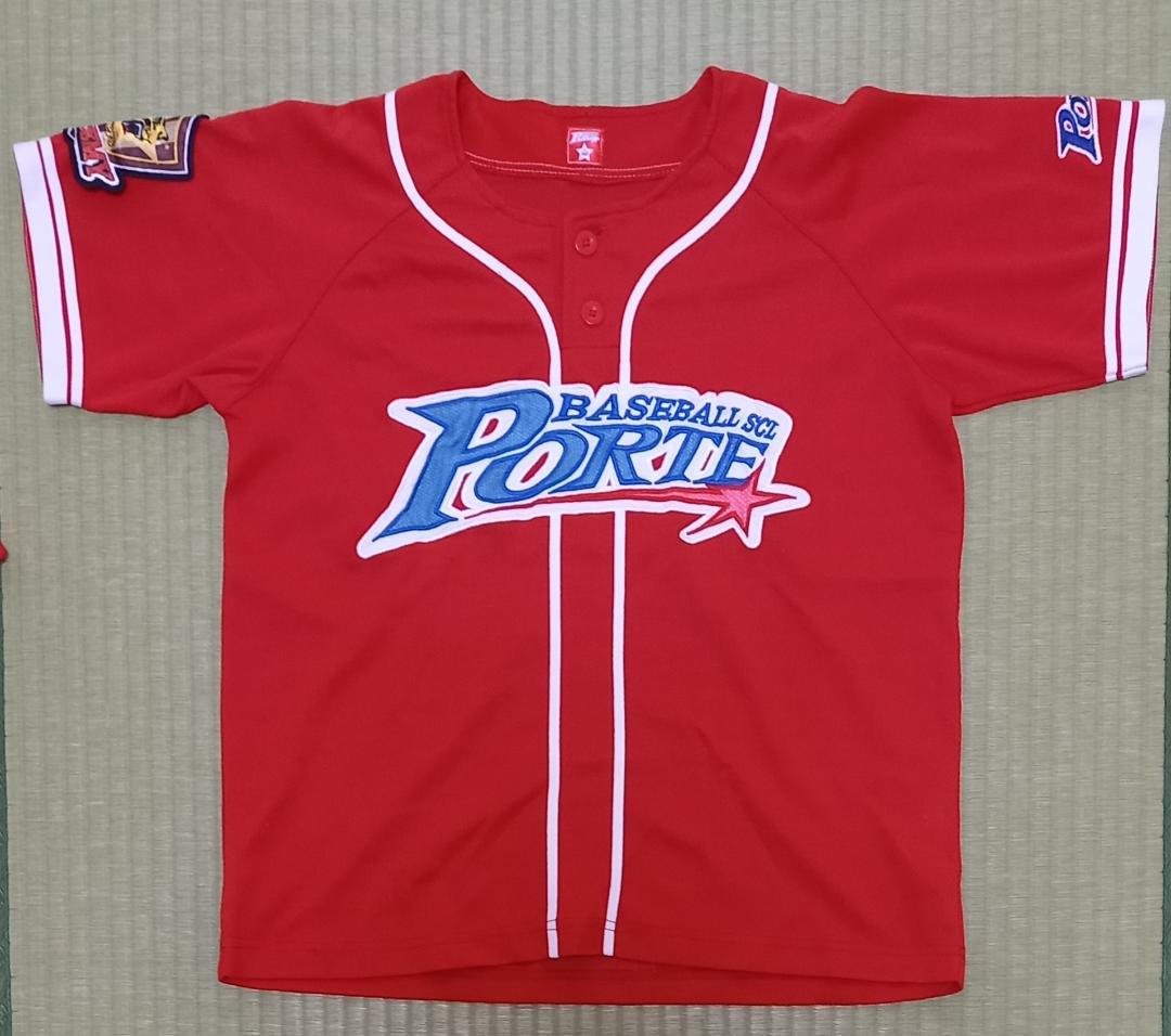 ポルテ ユニフォーム一式 160サイズ【但し、白ソックスなし】